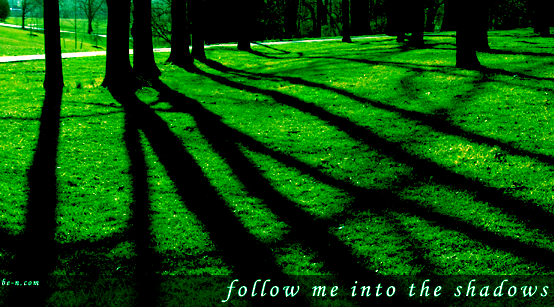 into the shadows